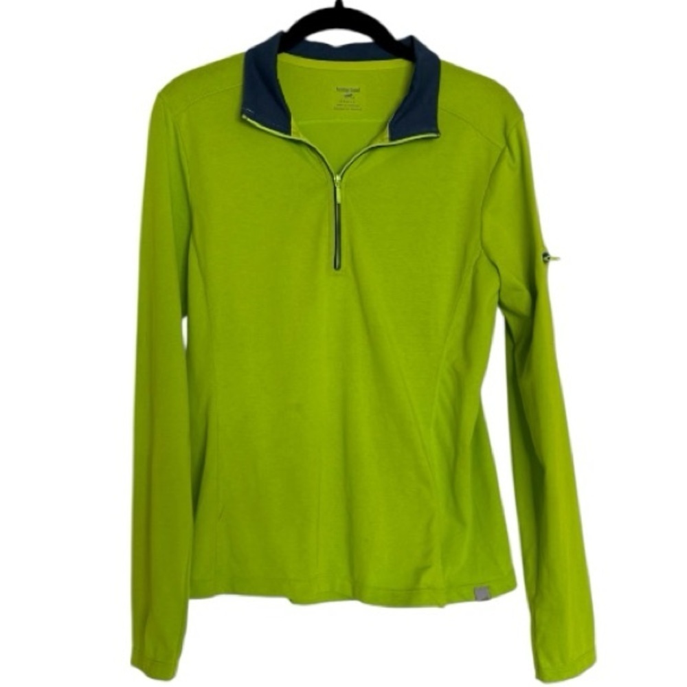 Horny Toad T9 Tipped Zip 1/4 Zip Pullover | S - Picture 2 of 8